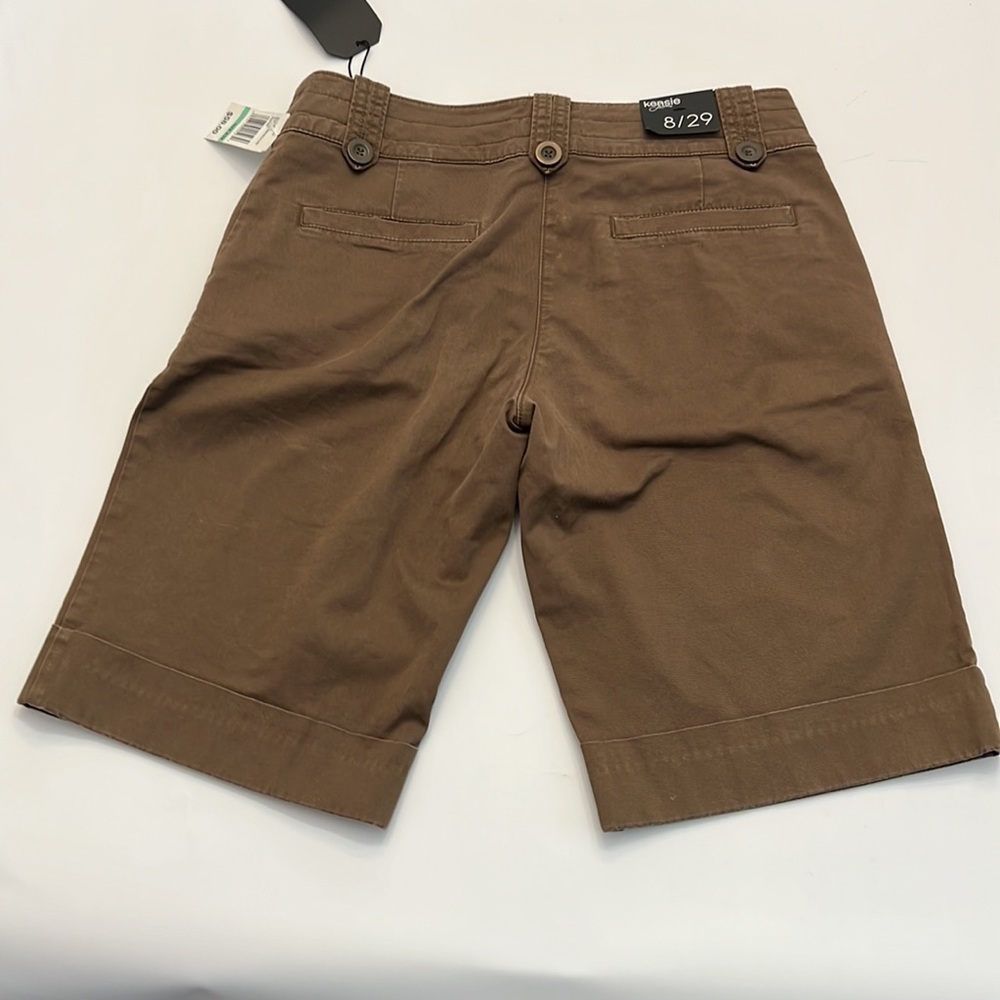 KENSIE Bermuda cuffed shorts NWT size 8 inseam 12” - Picture 3 of 15